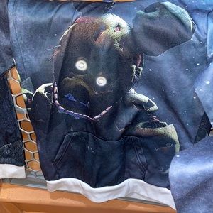 Five nights at Freddy pull over hoodie.